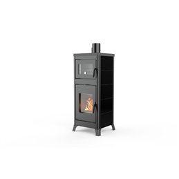 Palazzetti Dorotea 10 kW Wood Stove with Oven – 5 Star