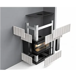 Palazzetti Bricks Hot Stone Cladding for Ecopalex GTM80 Corner