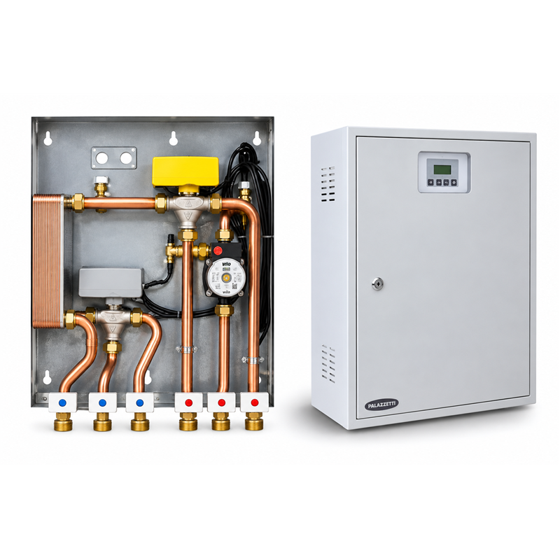 Kit P2 Palazzetti riscaldamento diretto e produzione ACS istantanea – 892006690