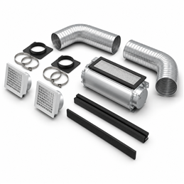 Kit di canalizzazione centrifugo Palazzetti per Ecopalex GTM