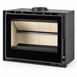 Inserto a legna Moretti Design KORIN 700 – 9,5 kW, ventilato e canalizzabile