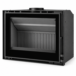 Inserto a legna Moretti Design KORIN 870 – 9,5 kW, interno refrattario o ghisa, ventilato e canalizzabile