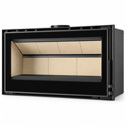 Moretti Design KORIN 1000 Wood Insert – 9.5 kW, Large Firebox