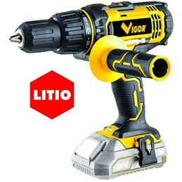 VIGOR VI-T20PN/LI 20V Bare Impact Drill Driver – 50 Nm