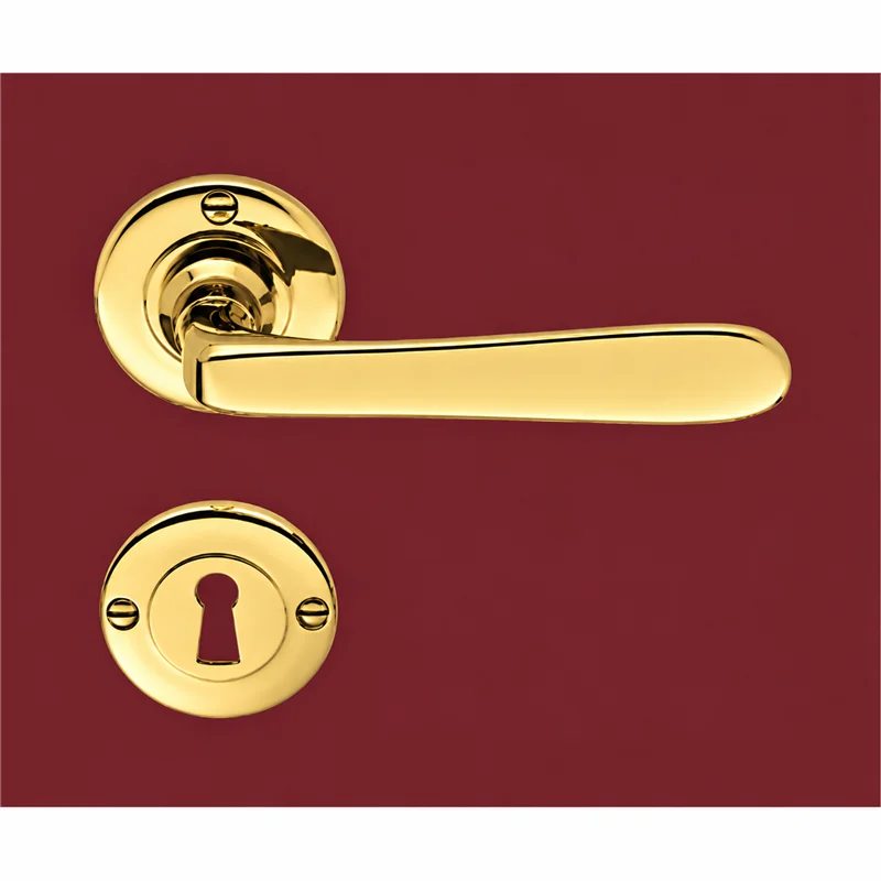 Colombo Design Palatino KPA11R – Maniglia per Porta su Rosetta in Ottone Antologhia