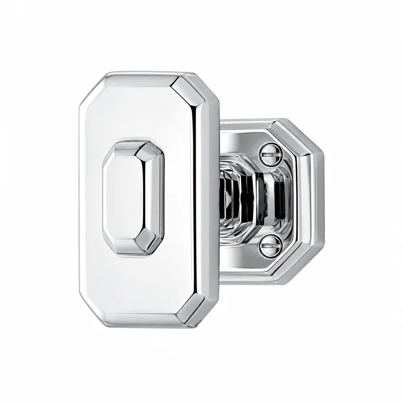 Colombo Design Busiri KBU15R – Pomolo Girevole per Porta su Rosetta in Ottone Antologhia