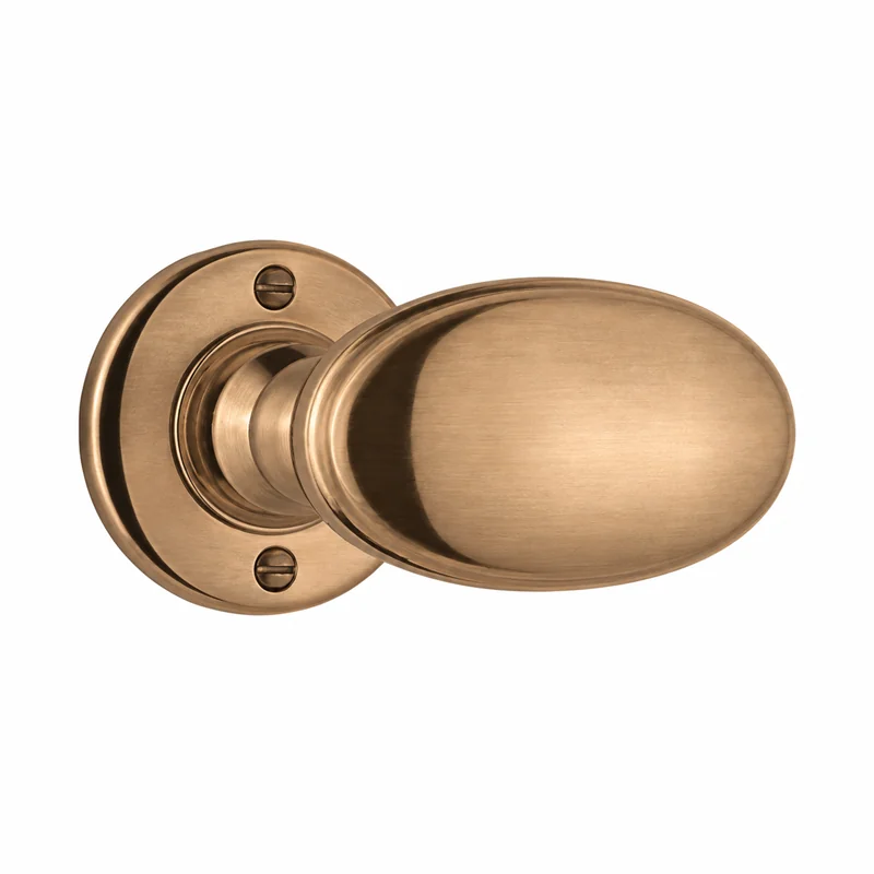 Colombo Design Ottocento KOT15R – Brass Revolving Door Knob on Rose, Antologhia