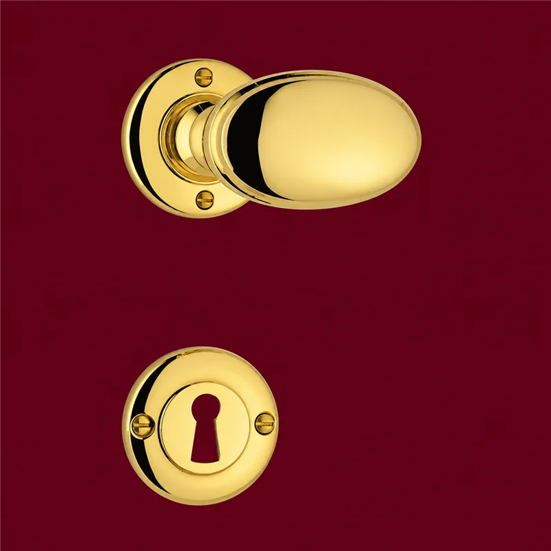 Colombo Design Ottocento KOT15R – Brass Revolving Door Knob on Rose, Antologhia