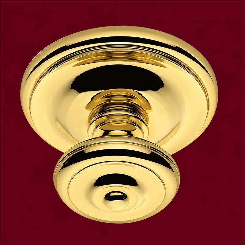 Colombo Design Doge KDO15 – Pomolo Fisso per Porta Ø120 mm in Ottone Antologhia