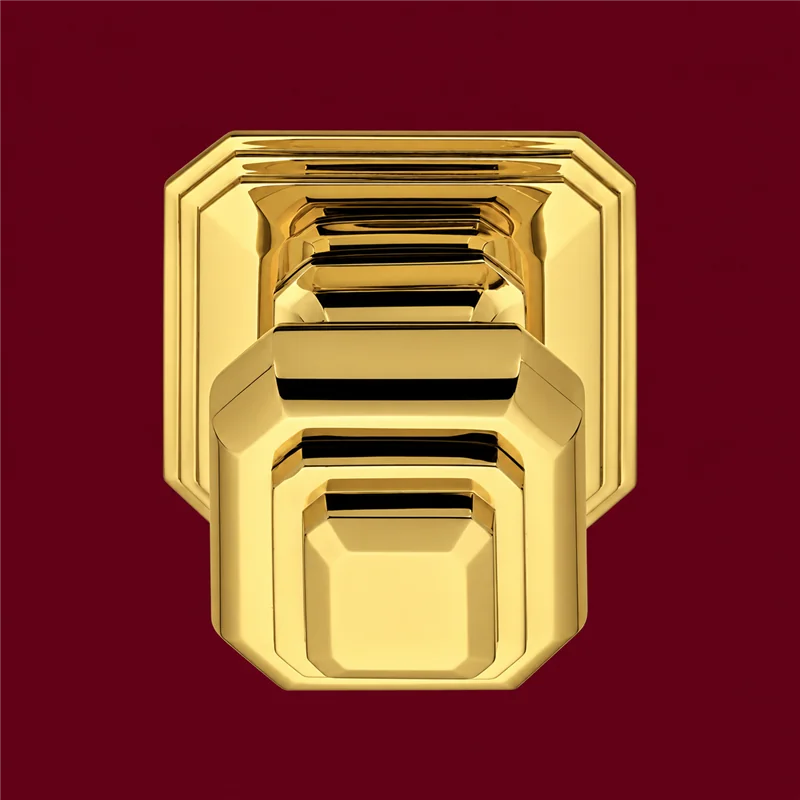 Colombo Design Busiri KBU35 – 110×110 mm Fixed Brass Door Knob, Antologhia