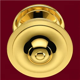 Colombo Design Byblos KBY15 – Ø120 mm Fixed Brass Door Knob, Antologhia