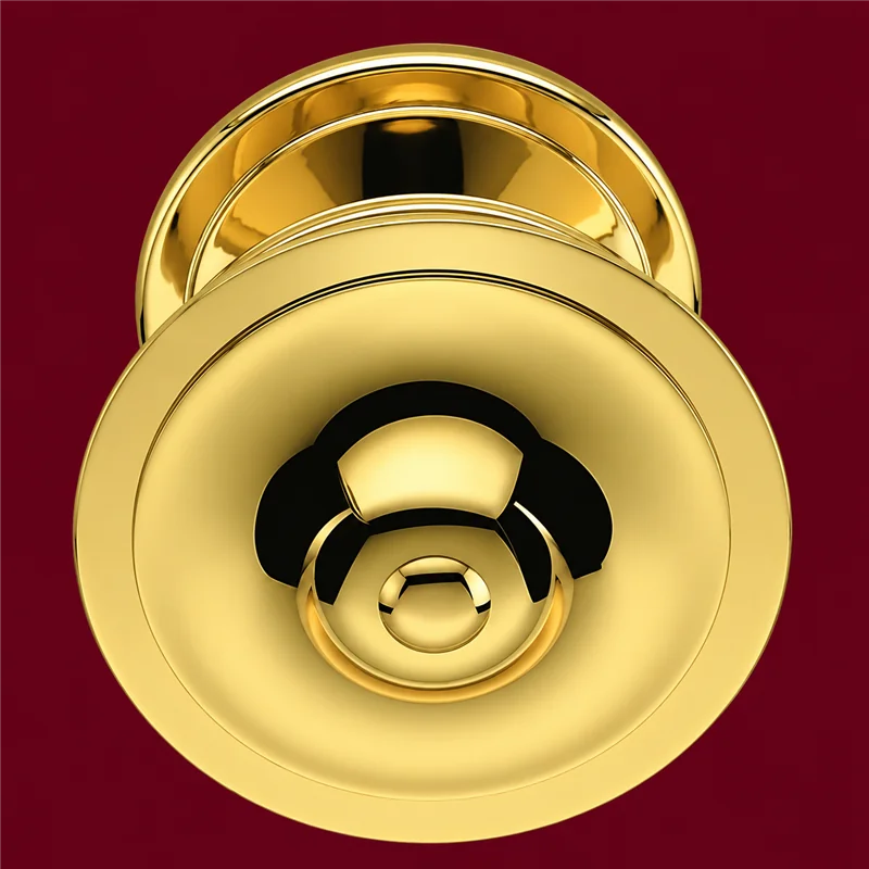 Colombo Design Byblos KBY15 – Ø120 mm Fixed Brass Door Knob, Antologhia