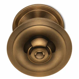 Colombo Design Byblos KBY15 – Ø120 mm Fixed Brass Door Knob, Antologhia