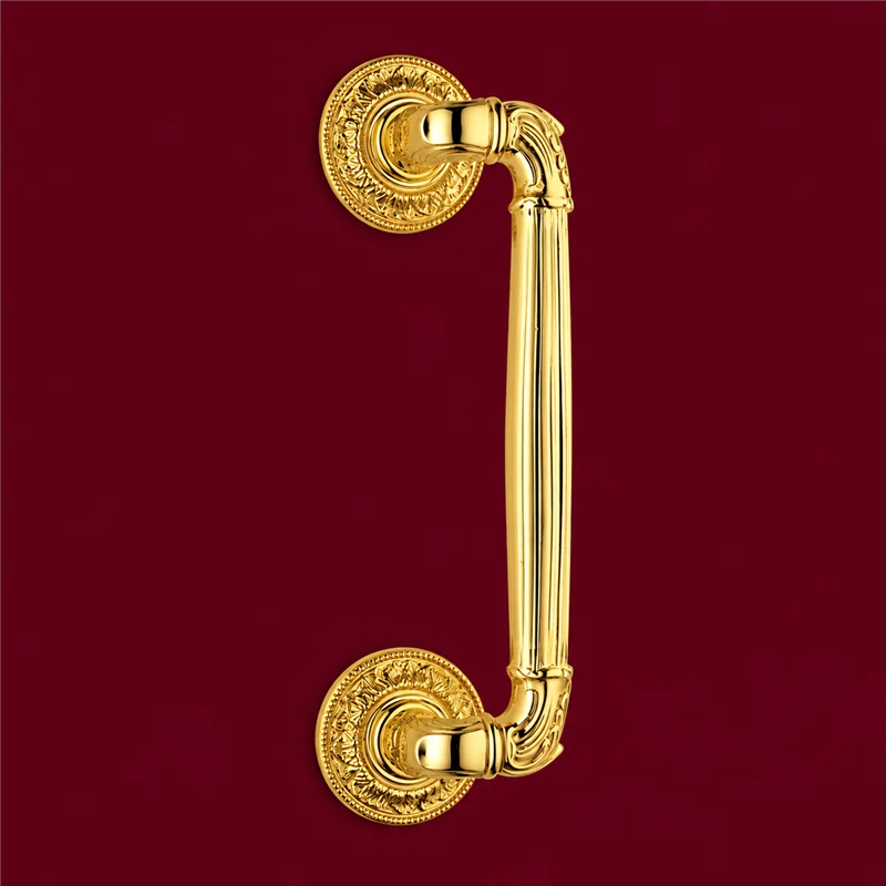 Colombo Design Impero KIM26 – Maniglione Zancato per Porta 324 mm in Ottone Antologhia