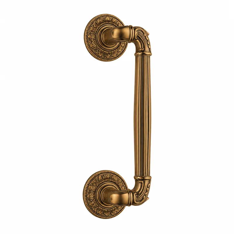 Colombo Design Impero KIM26 – 324 mm Offset Brass Pull Handle, AntologhiaColombo Design Impero KIM26 offset brass pull handle fr