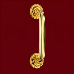 Colombo Design Louis XVI KLU16 – Maniglione Diritto per Porta 232 mm in Ottone Antologhia