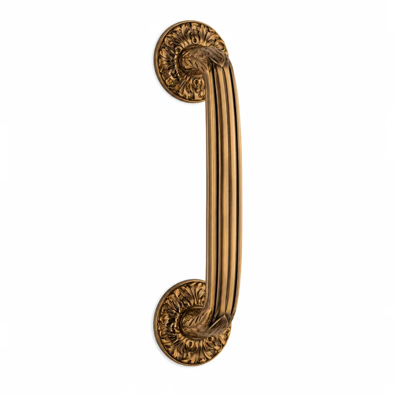 Colombo Design Louis XVI KLU16 – Maniglione Diritto per Porta 232 mm in Ottone Antologhia