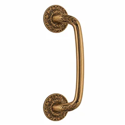 Colombo Design Louis XVI KLU26 – Maniglione Zancato per Porta 232 mm in Ottone Antologhia