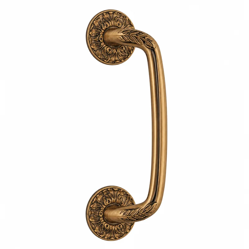 Colombo Design Louis XVI KLU26 – 232 mm Offset Brass Pull Handle, Antologhia 