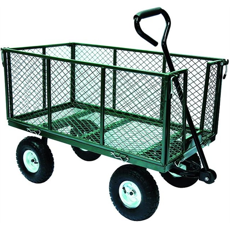 Carrello quattro ruote per giardino VIGOR CIRCE portata 300Kg