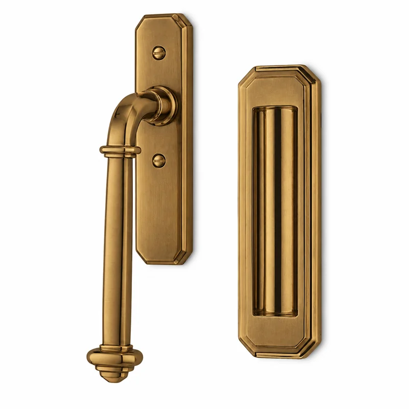 Colombo Design Busiri KBU113 – Maniglione per Alzante Scorrevole in Ottone Antologhia