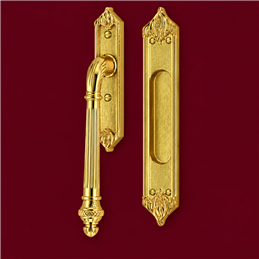 Colombo Design Impero KIM113 – Maniglione per Alzante Scorrevole in Ottone Antologhia