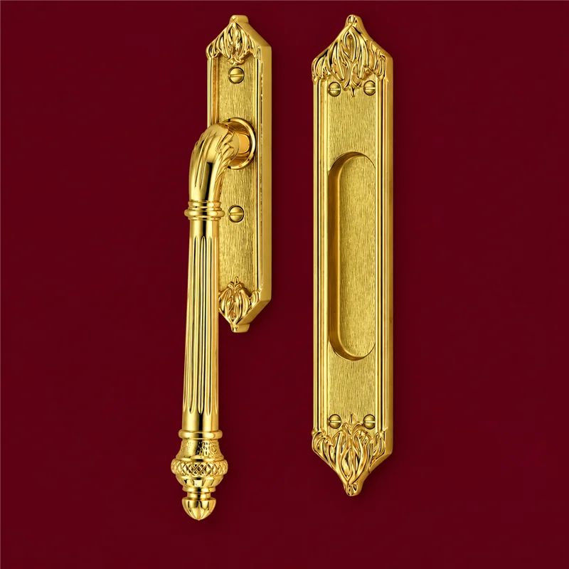 Colombo Design Impero KIM113 – Maniglione per Alzante Scorrevole in Ottone Antologhia