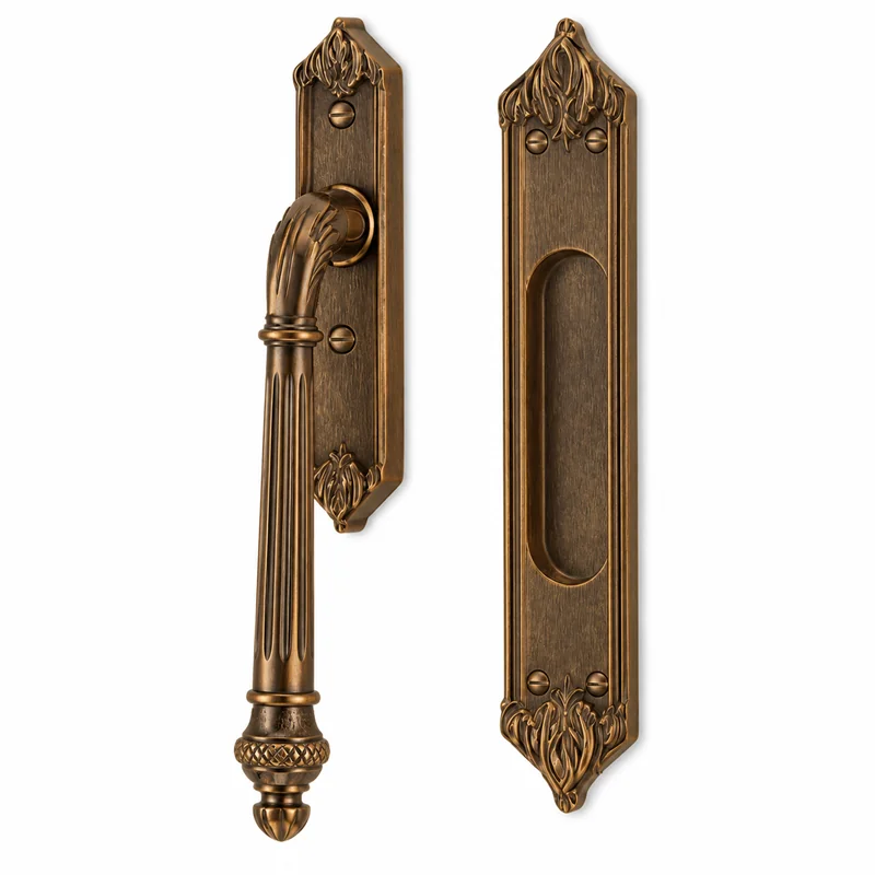Colombo Design Impero KIM113 – Brass Lift-Slide Handle, Antologhia