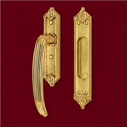 Colombo Design Louis XVI KLU113 – Maniglione per Alzante Scorrevole in Ottone Antologhia