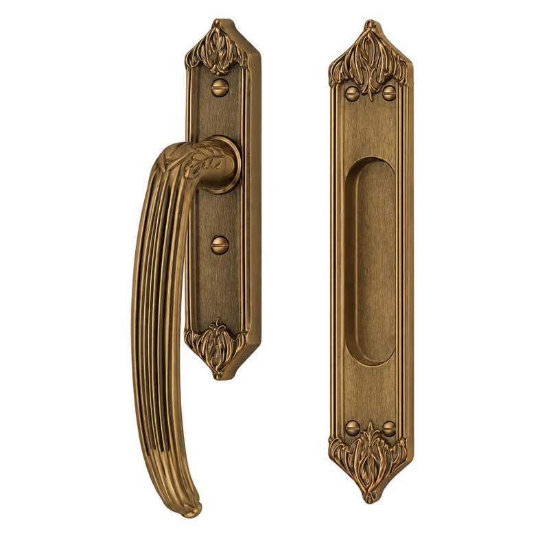 Colombo Design Louis XVI KLU113 – Brass Lift-Slide Handle, Antologhia