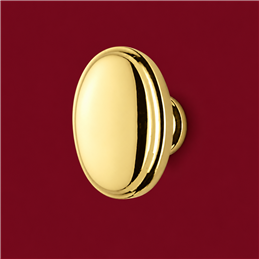 Colombo Design Accademia KAC119 – 25 × 37 mm Brass Furniture Knob, Antologhia