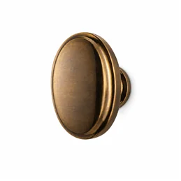Colombo Design Accademia KAC119 – 25 × 37 mm Brass Furniture Knob, Antologhia