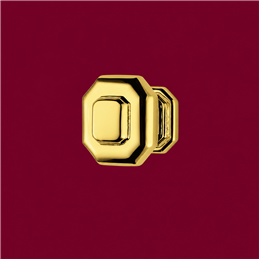 Colombo Design Busiri KBU119/A – 28 × 30 mm Brass Furniture Knob, Antologhia