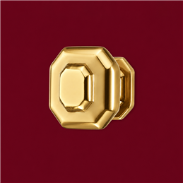 Colombo Design Busiri KBU119/C – 16 × 14 mm Brass Furniture Knob, Antologhia