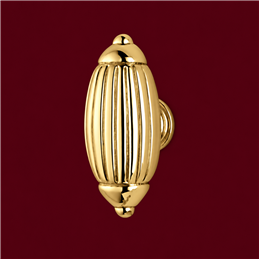 Colombo Design Louis XVI KLU119 – 19.5 × 45.5 mm Brass Furniture Knob, Antologhia