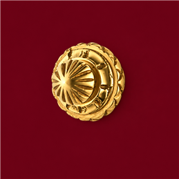 Colombo Design Impero KIM119 – Ø 26.5 mm Brass Furniture Knob, Antologhia
