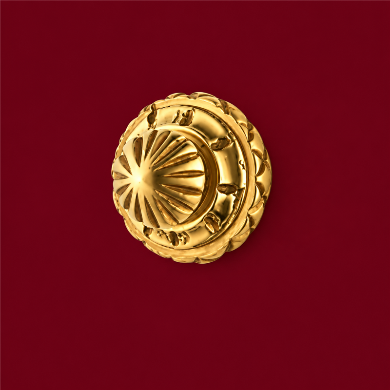 Colombo Design Impero KIM119 – Ø 26.5 mm Brass Furniture Knob, Antologhia