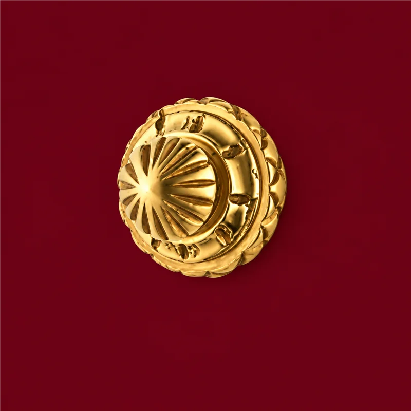 Colombo Design Impero KIM119 – Pomolino per Mobile Ø 26,5 mm in Ottone Antologhia