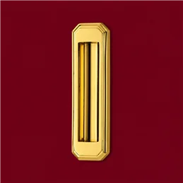 Colombo Design Busiri KBU111 – Maniglia ad Incasso per Porta Scorrevole in Ottone Antologhia