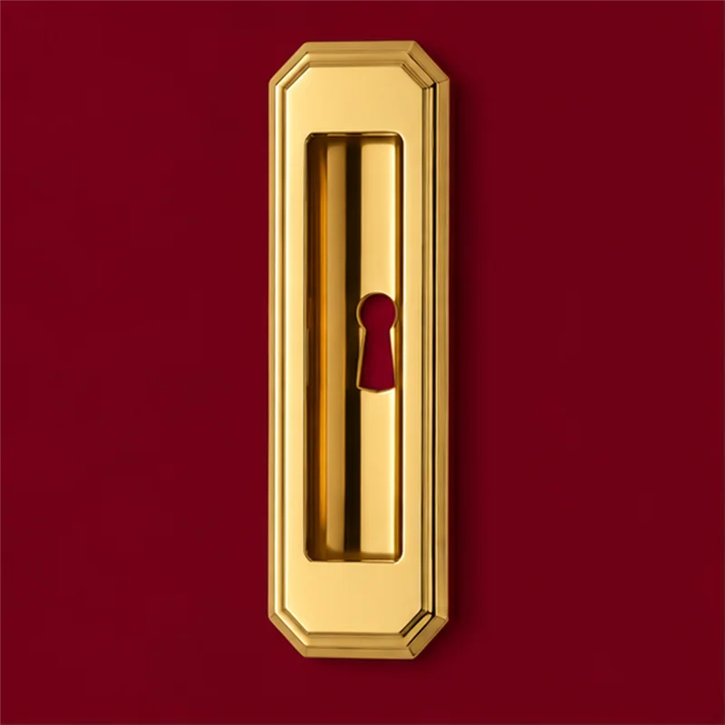 Colombo Design Busiri KBU111CF – Maniglia ad Incasso con Foro Chiave per Porta Scorrevole