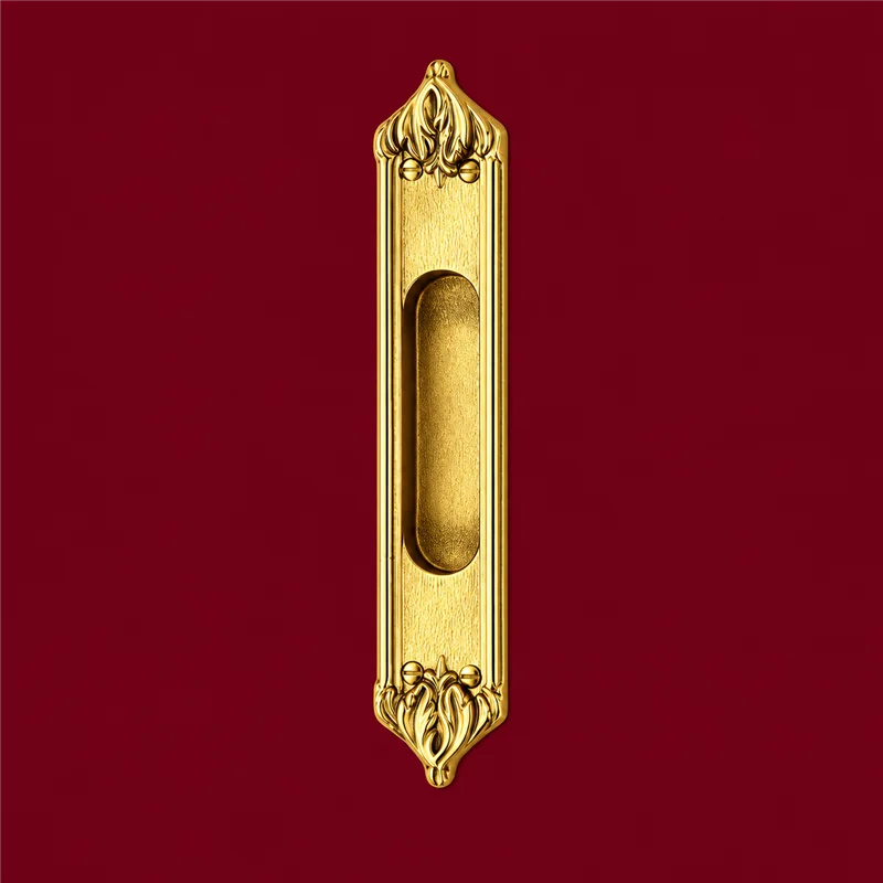 Colombo Design Louis XVI KLU111 – Brass Flush Handle for Sliding Doors, Antologhia