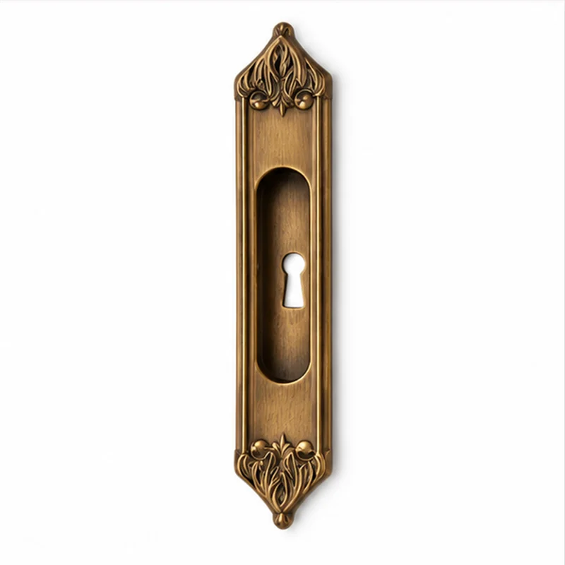Colombo Design Louis XVI KLU111CF – Brass Flush Handle with Keyhole, Antologhia