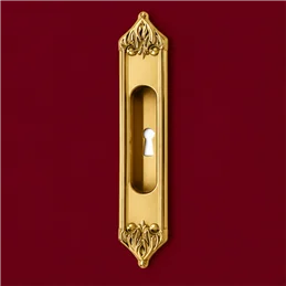 Colombo Design Louis XVI KLU111CF – Brass Flush Handle with Keyhole, Antologhia
