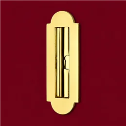 Colombo Design Ottocento KOT111CF – Brass Flush Handle with Keyhole, Antologhia