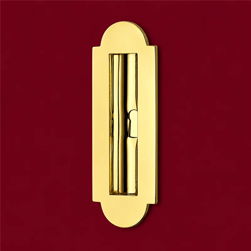 Colombo Design Ottocento KOT111CF – Brass Flush Handle with Keyhole, Antologhia