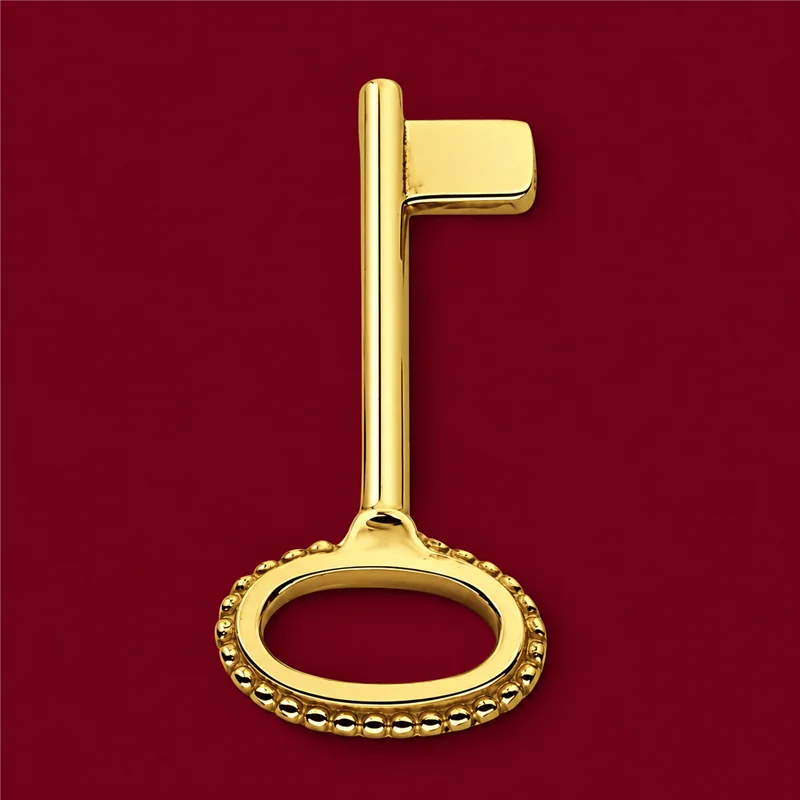 Colombo Design Impero KIM14 – Chiave per Porta Interna in Ottone Antologhia