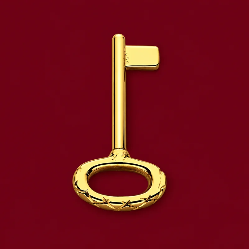 Colombo Design Impero KIM24 – Chiave Non Cifrata per Porta Interna in Ottone Antologhia