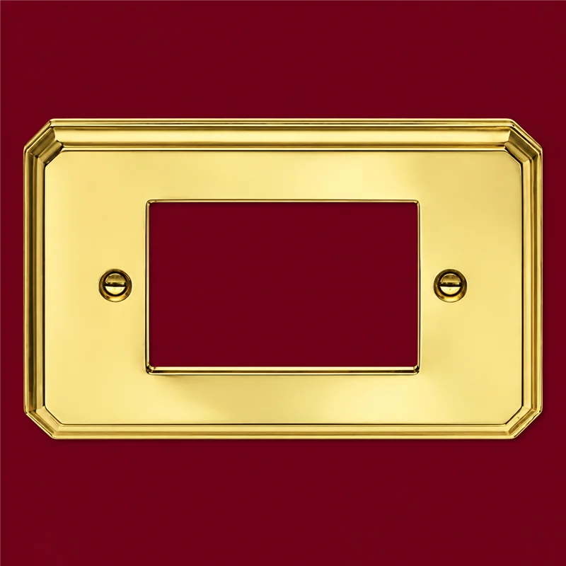 Colombo Design Ottocento KOT18 – Placca Coprinterruttore in Ottone Antologhia
