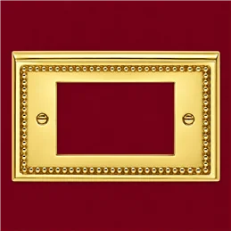 Colombo Design Louis XVI KLU18 – Placca Coprinterruttore in Ottone Antologhia