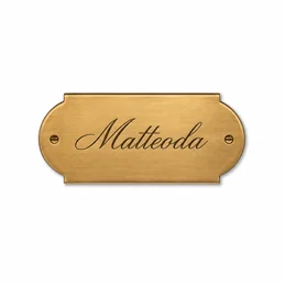Ottocento Antologhia Door plate KOT118